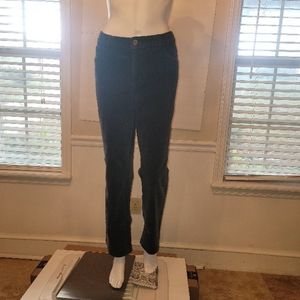 RALPH LAUREN CHAPS Women's BLACK CORDS, SZ 14P